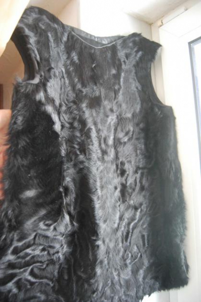 Echte  Pelzweste/Fellweste   Weste Vintage Trendi