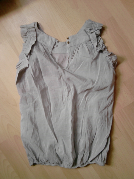 Tunika Bluse mit Rüschen Gr.42
