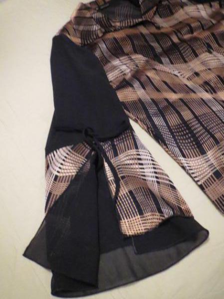 Bluse, schwarz-beige, sehr schick, neu
