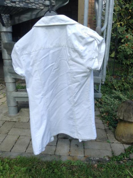 Weiße bluse kurzarm 
