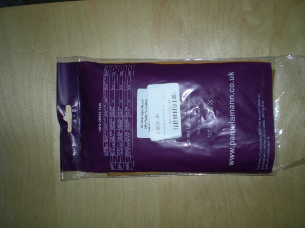 Pamela Mann Strumpfhose in senfgelb