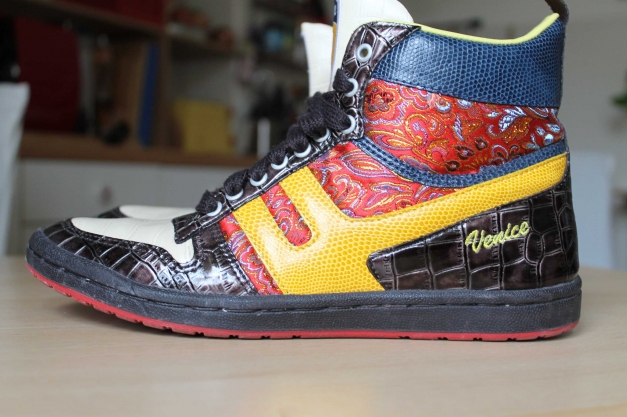 Venice Sneaker Turnschuhe Sportschuh Multicolour Knallbunt Bunt MidCut Mustermix Muster