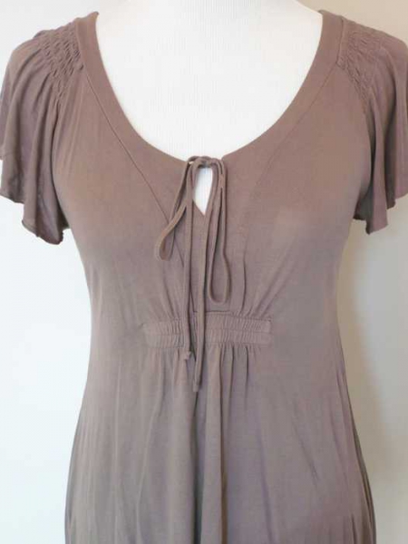 Leichte Esprit Viskose Tunika Longshirt XS S