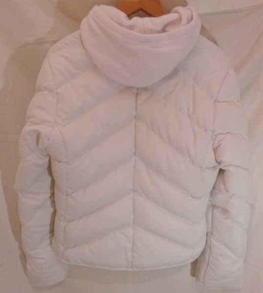 tolle weiße Winterjacke