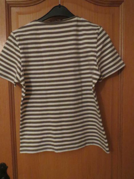 T- Shirt, gestreift, Kurzarm