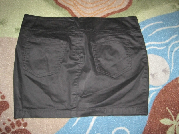 schwarzer Minirock von C&A