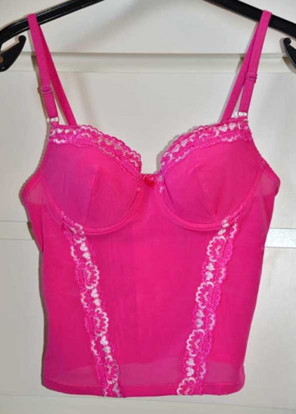 Dessous-Set Cosage und Höschen pink