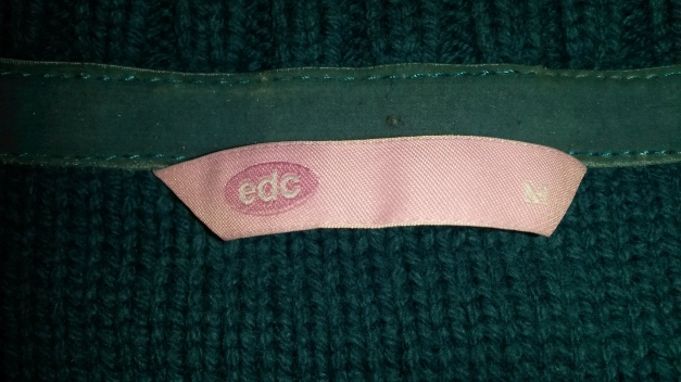 Türkise, kurzärmlige Strickjacke von Esprit 