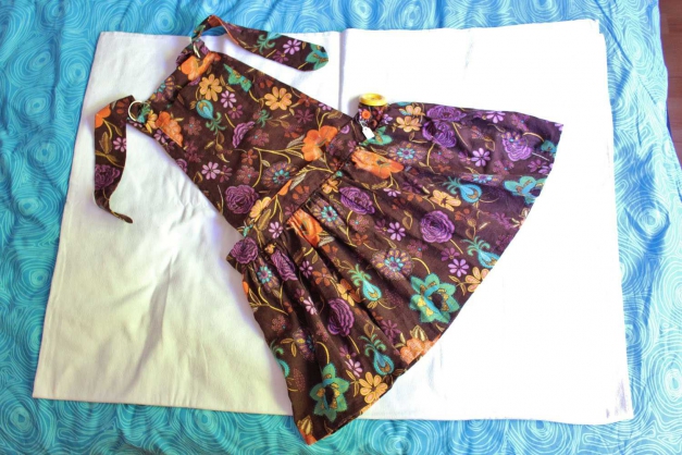 Latzkleid, selbstgenäht