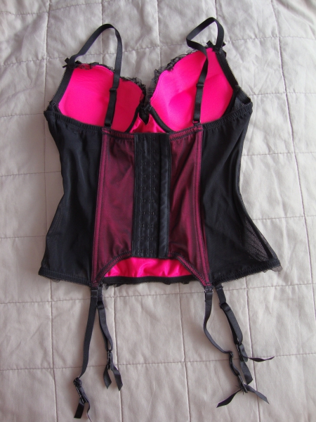 Sexy Corsage mit Strapshalter