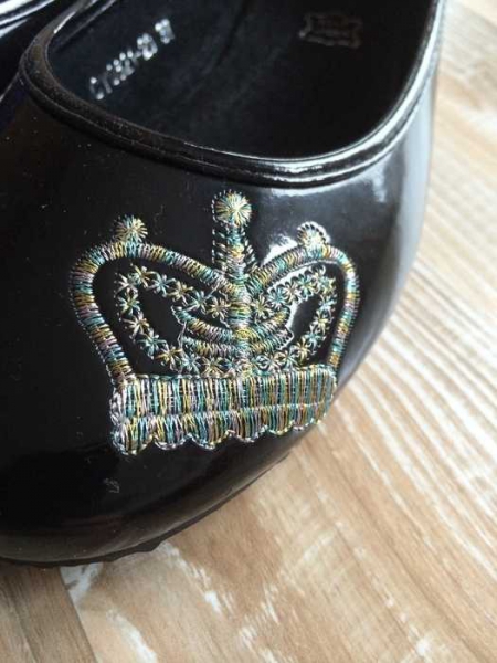 Ballerinas mit Lederinnensohle