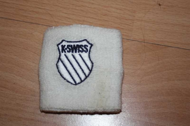 K-Swiss Schweißband weiß