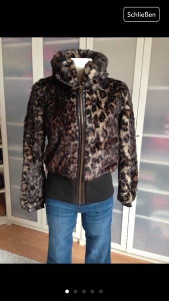 leo Fell Jacke Blogger Ketten Bündchen