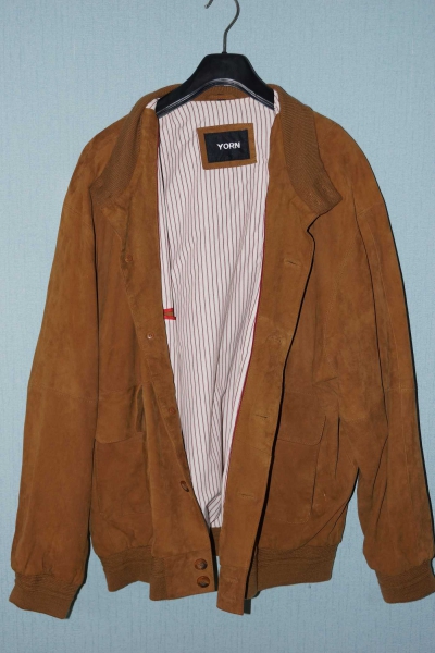 Oversized Vintage Lederjacke 