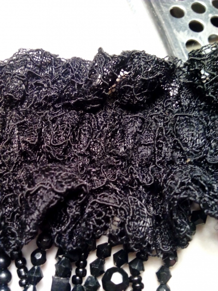 Halskette Collier Spitze