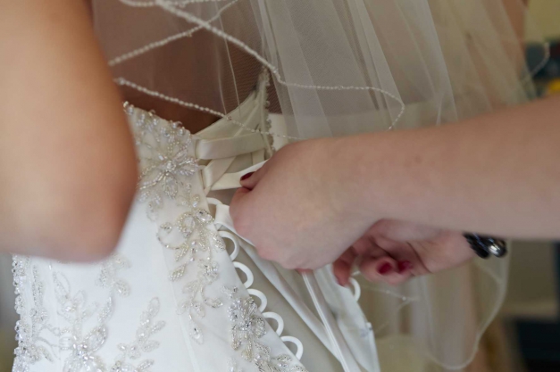 Designer Brautkleid / Hochzeitskleid von Diane Legrand