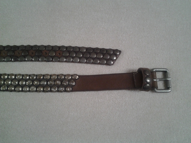 D.A.D. Marken-Gürtel Damen Braun wie NEU Gr 85 