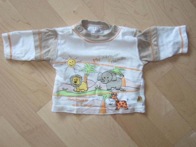 Langarm Pulli mit Tieren Africa Gr.50 LA Shirt Pullover unisex