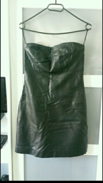 Lederkleid von c&a