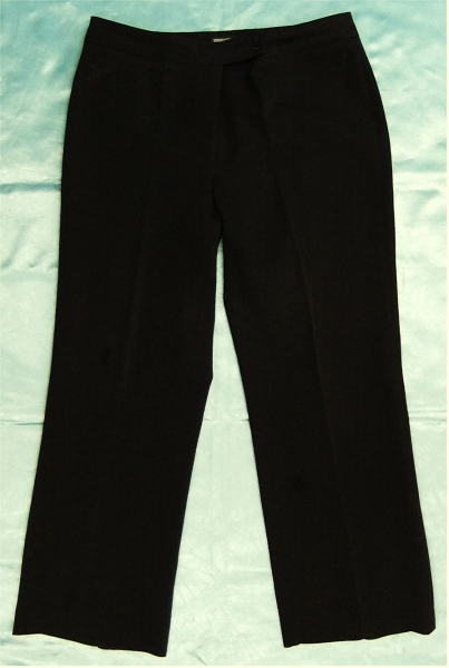 JJOXS Bundfalten-Hose schwarz - Model Graeta - Größe 40 x 30