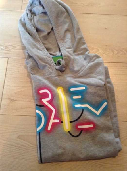 Iriedaily Pulli Kapuze grauer Hoodie winter