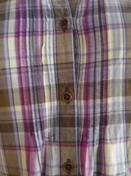 Longbluse kariert Marc O'Polo