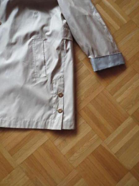 Mantel, kurz, Gr.44/L, beige-gold, neuwertig