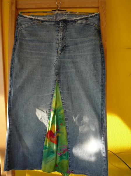  Jeansrock gepimpt 