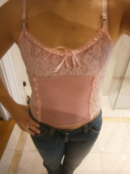 Süsses rosa Hemdchen