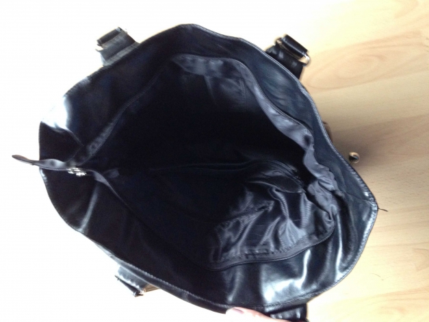 Handtasche, Umhängetasche, schwarz