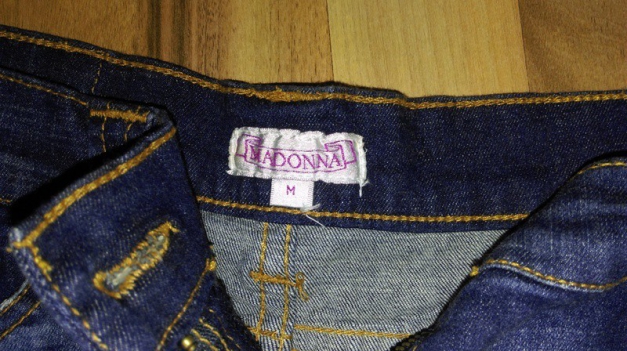 Dunkelblauer Jeans minirock