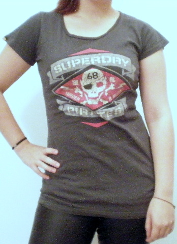 SUPERDRY T-SHIRT PIRATES - 38/S
