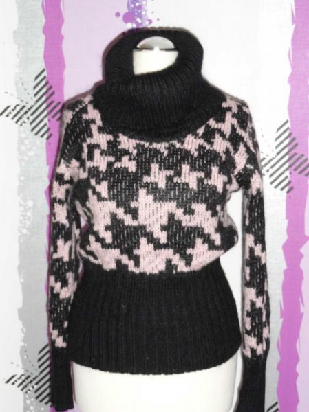 Damen Pullover, Rollkragenpullover, Mohair, Pulli, Gr. 36, Kookai