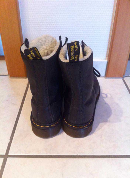 Dr. Martens Serena Boots Fell schwarz 