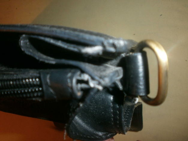 Schwarze Vintage Aktentasche