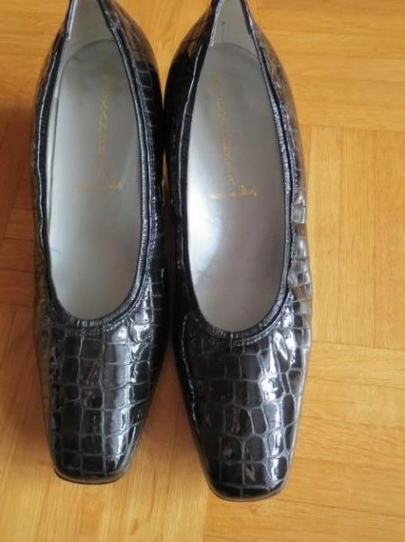 Lackschuhe/Pumps/Schick,4,5 cm Absatz,schwarz