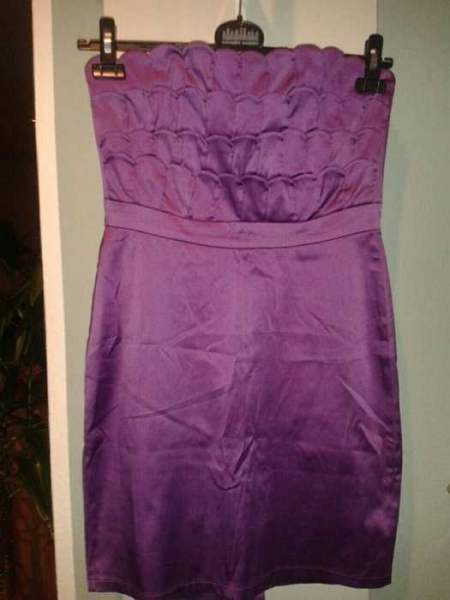 Schickes festliches lilanes Kleid Hochzeit sylvester elegant