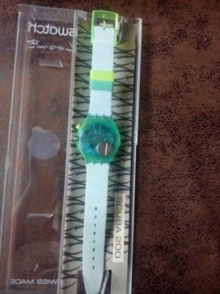 NEU! Swatch Scuba 200 Loomi Aquazone - Taucheruhr / Sammlerstück!