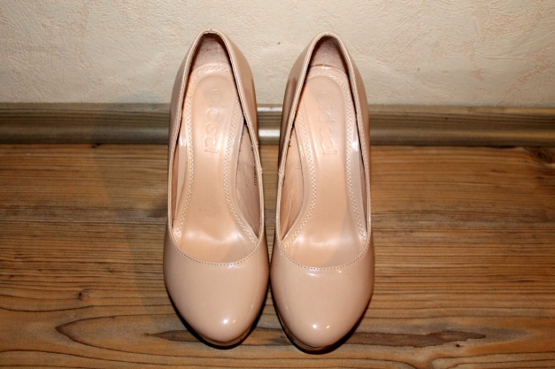 Lack High Heels Nude gr.40