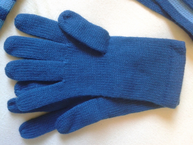 Komplettes Winter/Herbst Set. Schal, Handschuhe, Stulpen