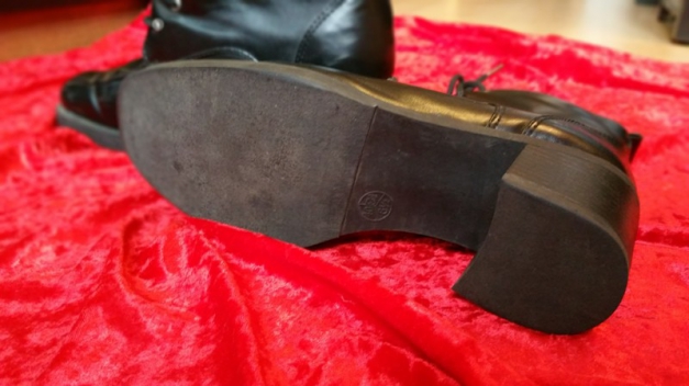 echte Leder Damen Stiefeletten, schwarz Größe 40 der Marke West Brook