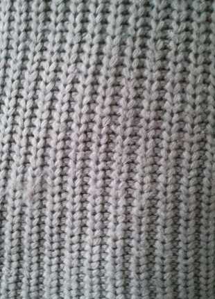 Rollkragenpullover Strickpullover Grau Strick pullover Rollkragen long 36/38/40