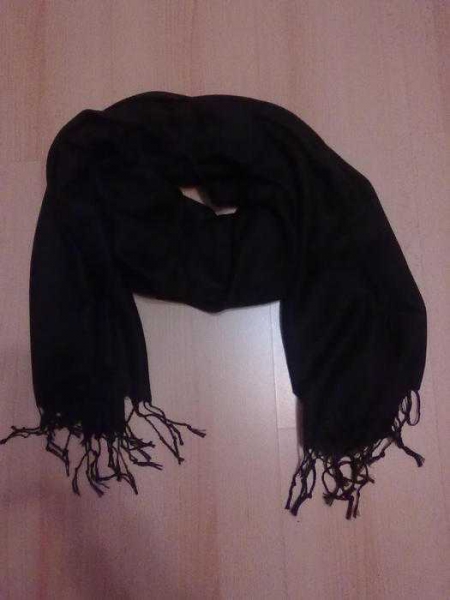 Barockschal schwarz