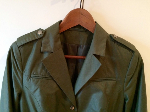 NEU Business Kostüm Military Rock Jacket Blazer Damen M 38 grün oliv khaki kaki