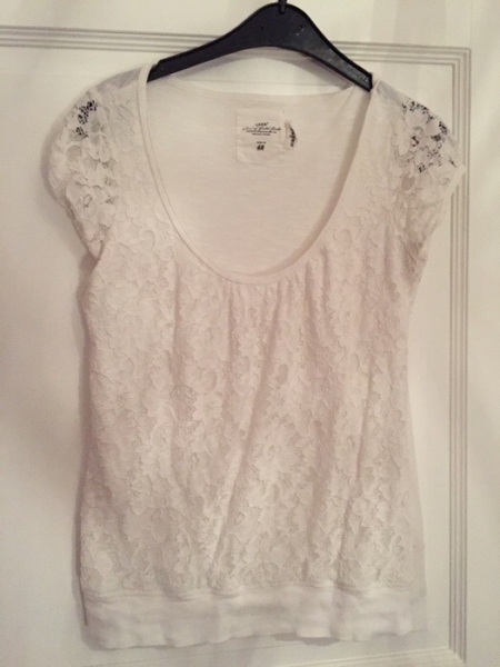 weißes H&M Shirt!