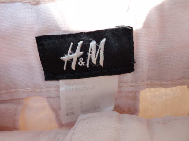 Shorts H&M Puderrosa