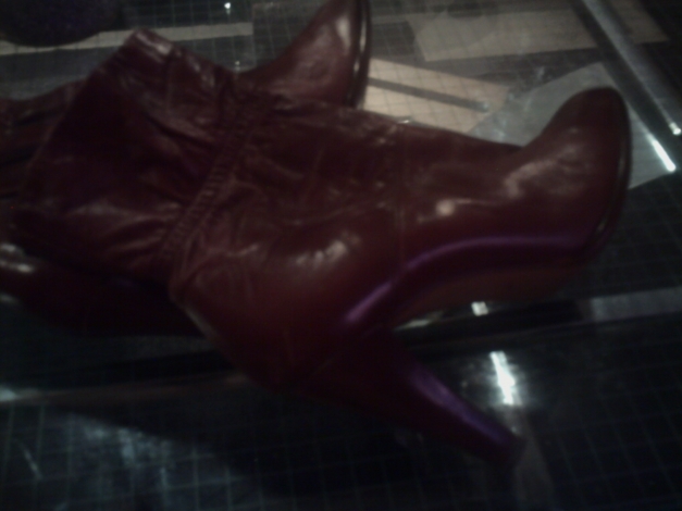 gut erhaltene massive Gabor-Stiefeletten