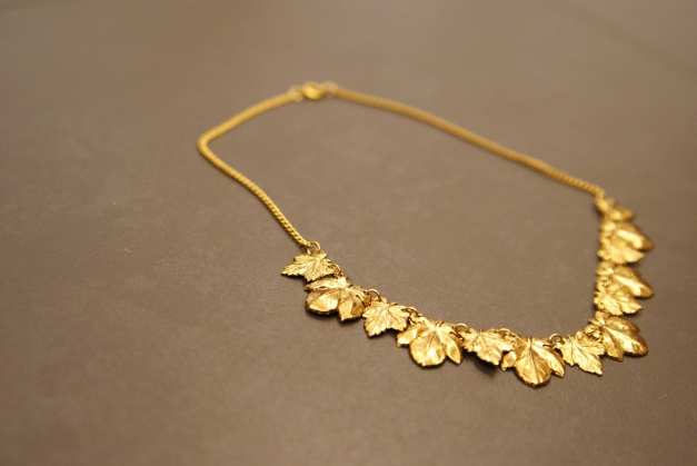 Kette Blätter Unikat