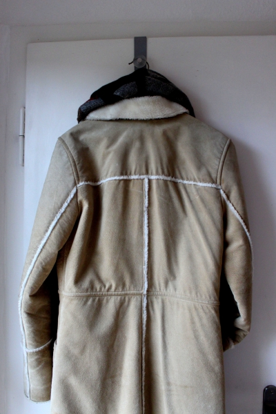 top WILDLEDERMANTEL - Spitzenquaität