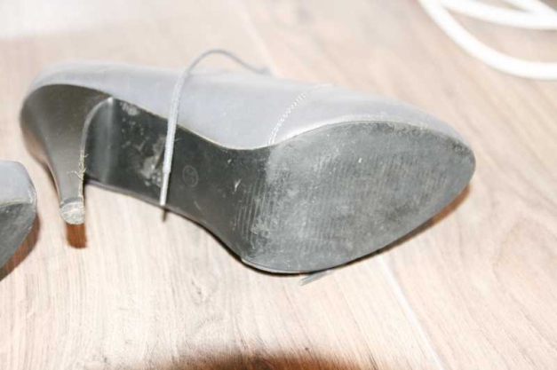 graue High Heels